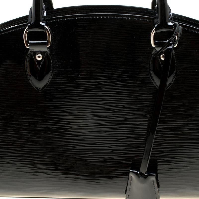 Louis Vuitton Black Electric Epi Leather Pont Neuf PM Bag 1