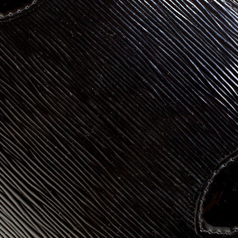 Louis Vuitton Black Electric Epi Leather Pont Neuf PM Bag 3