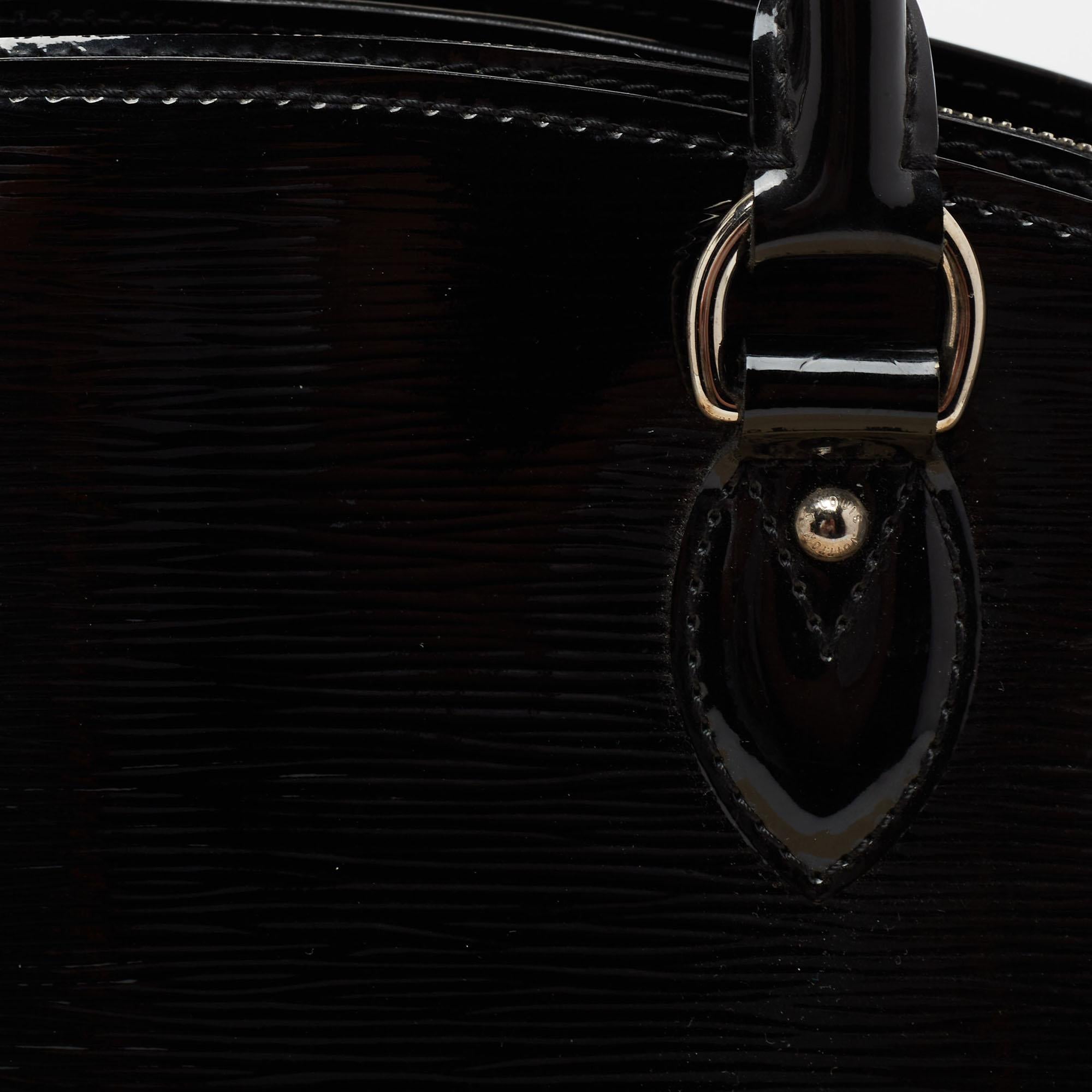 Louis Vuitton Black Electric Epi Leather Pont Neuf PM Bag 4