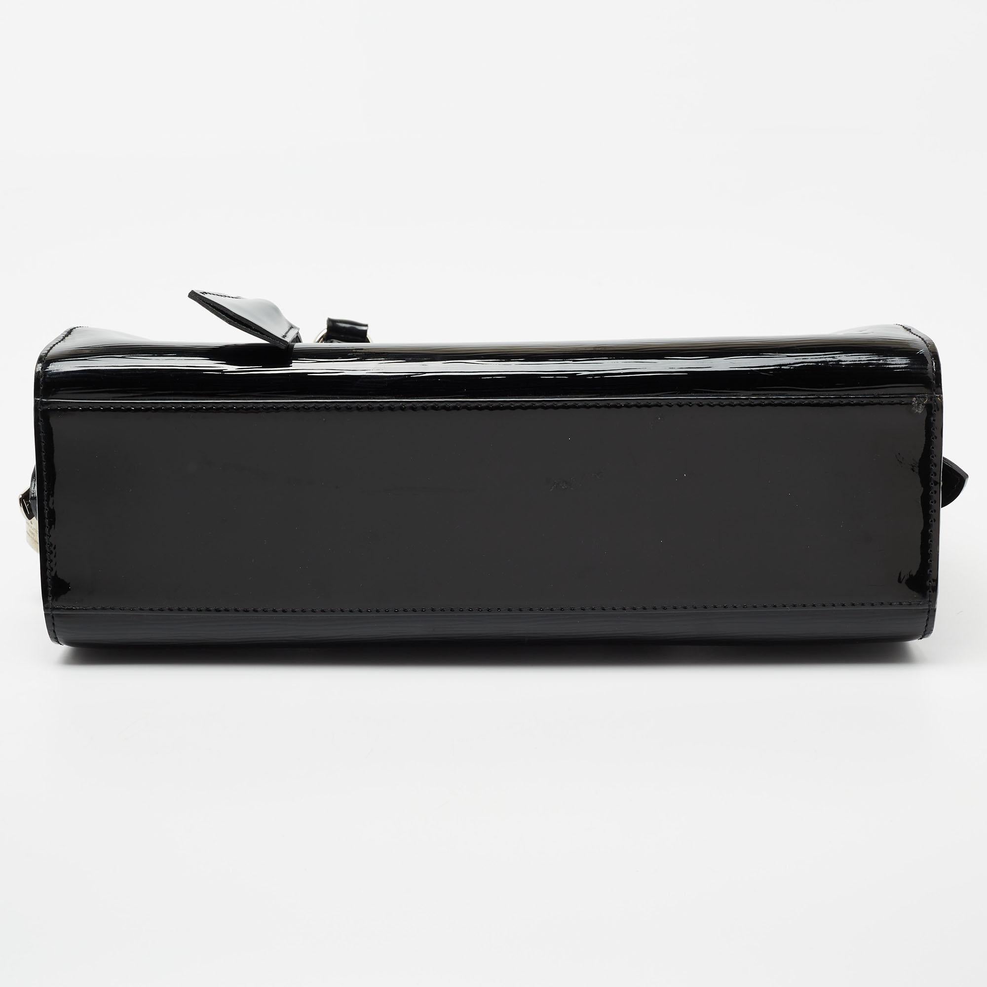 Louis Vuitton Black Electric Epi Leather Pont Neuf PM Bag 5