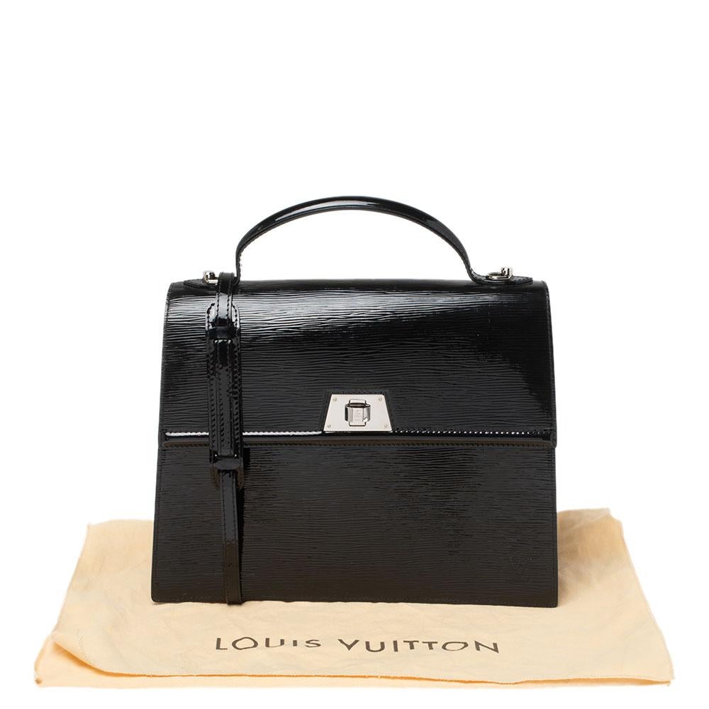 Louis Vuitton Black Electric Epi Leather Sevigne GM Bag 8