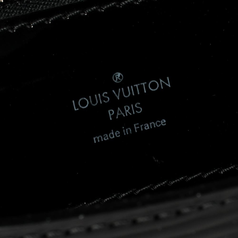 Louis Vuitton Black Electric Epi Leather Sevigne GM Bag In Good Condition In Dubai, Al Qouz 2