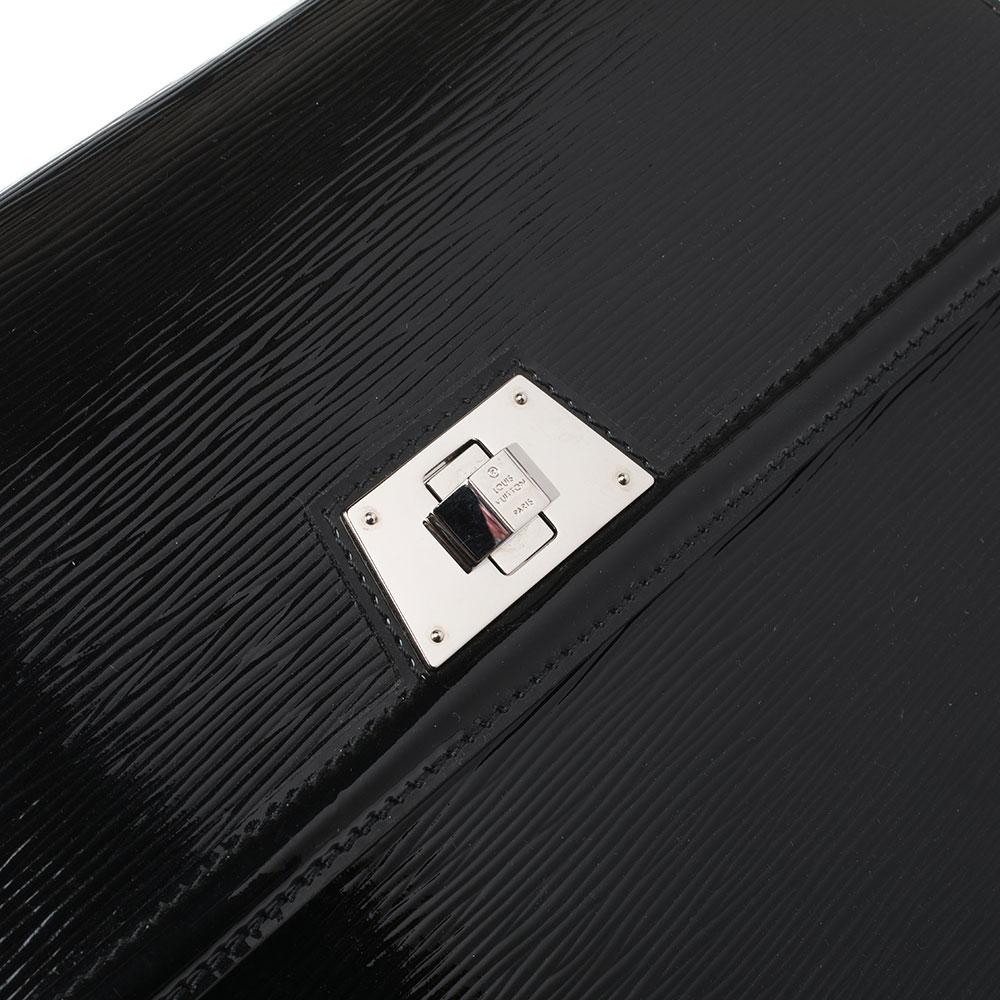 Louis Vuitton Black Electric Epi Leather Sevigne GM Bag 5
