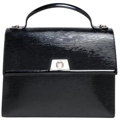 Louis Vuitton Black Electric Epi Leather Sevigne GM Bag