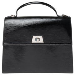 Louis Vuitton Black Electric Epi Leather Sevigne GM Bag