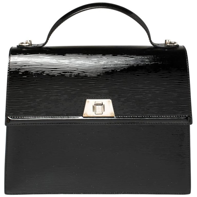 Louis Vuitton Black Electric Epi Leather Sevigne GM Bag at 1stDibs ...