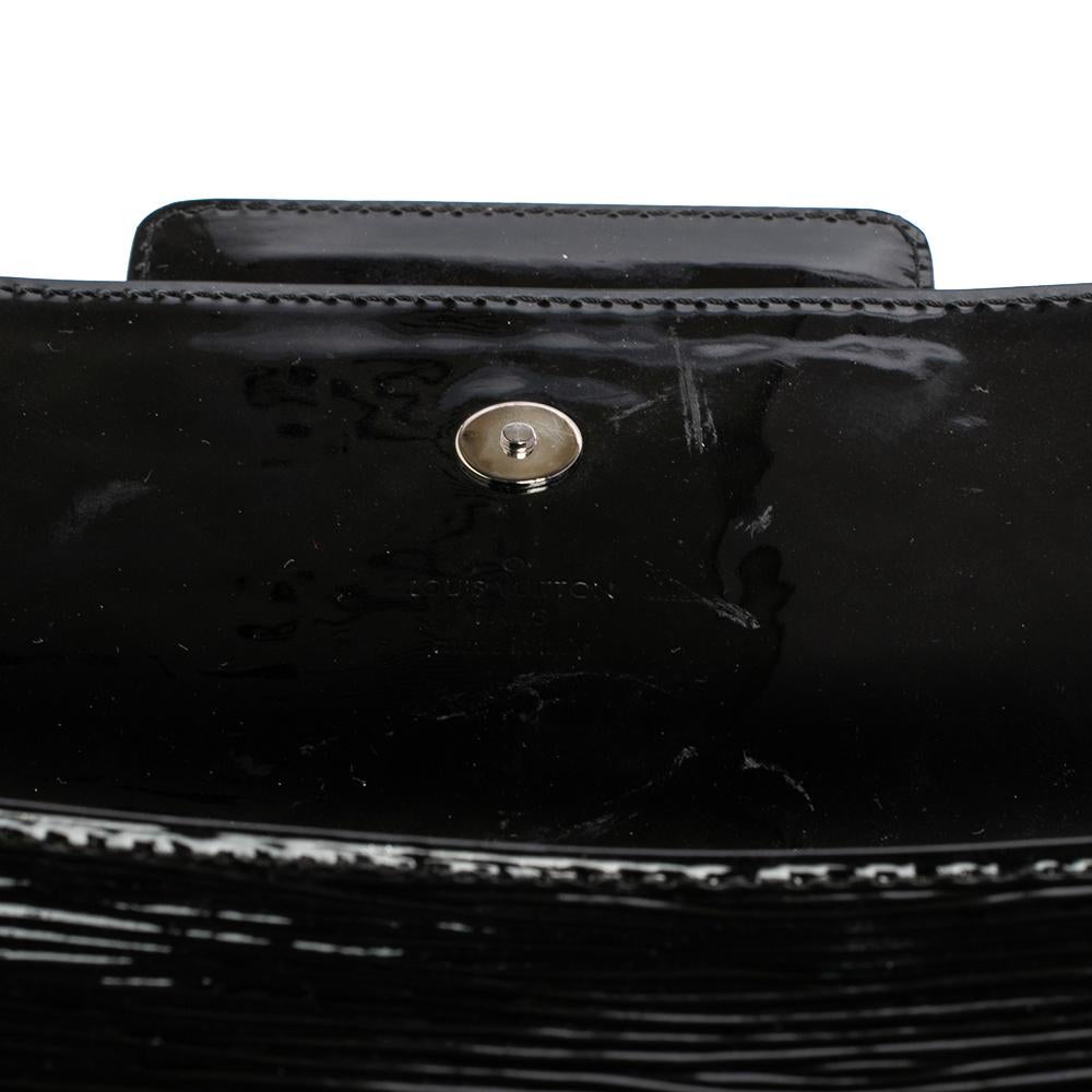 Louis Vuitton Black Electric Epi Leather Sobe Clutch 6
