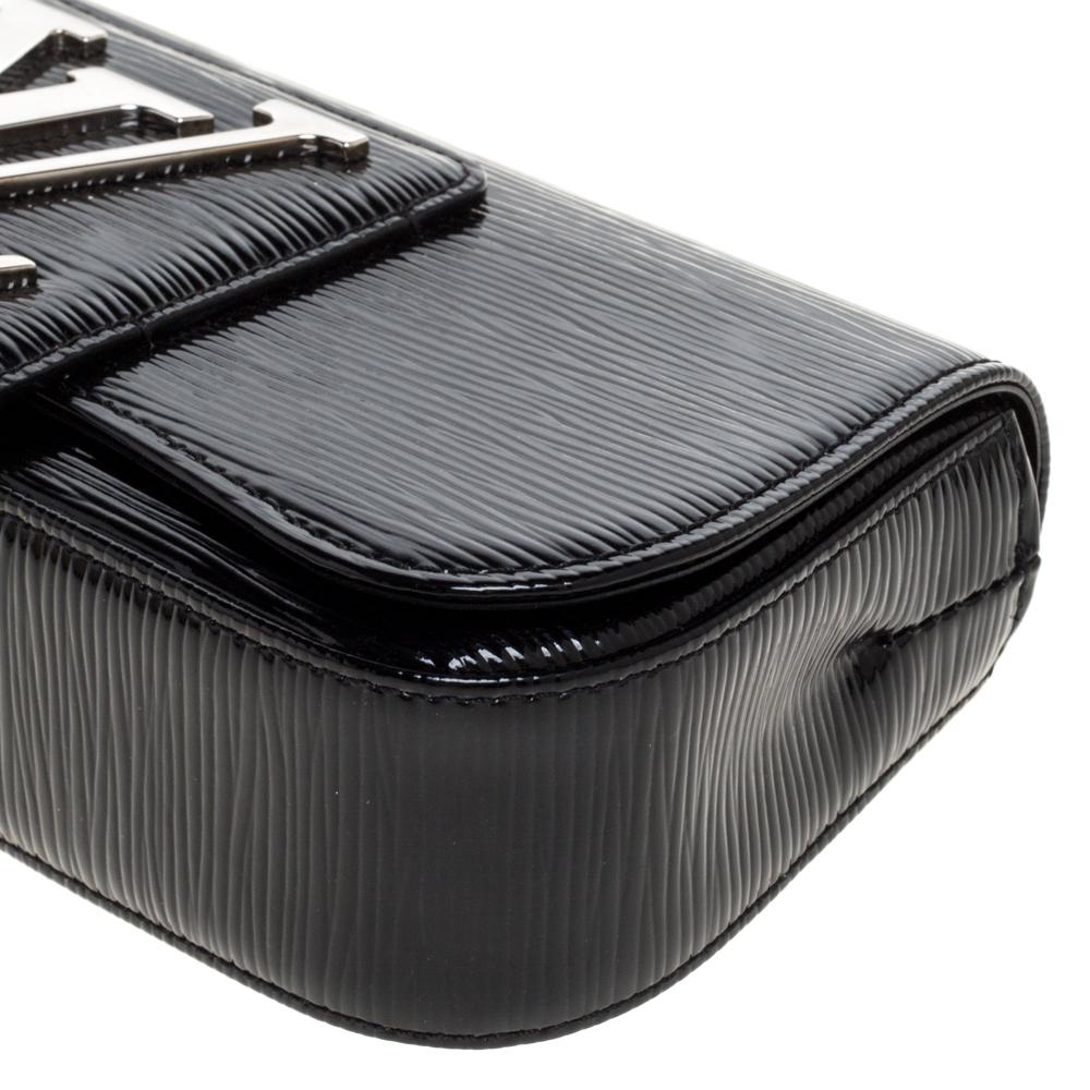 Louis Vuitton Black Electric Epi Leather Sobe Clutch 1