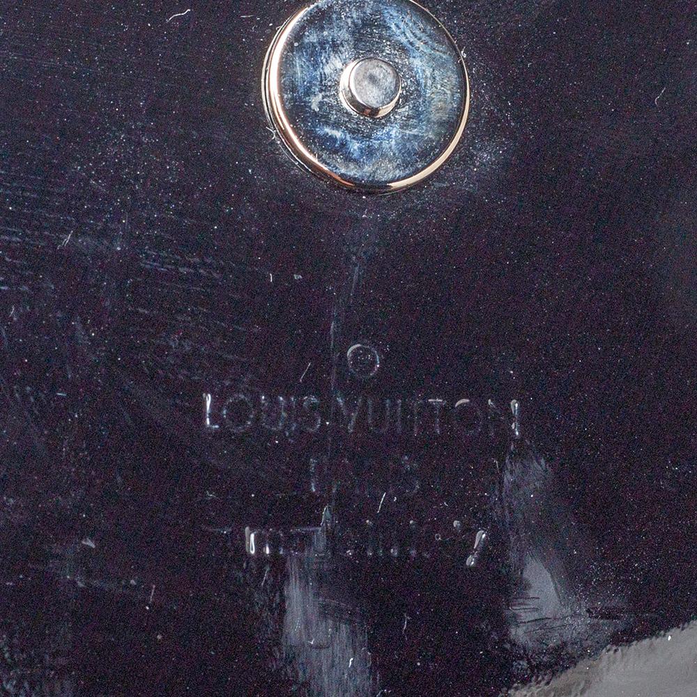  Louis Vuitton Black Electric Epi Leather Sobe Clutch 1