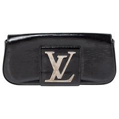 Louis Vuitton Black Electric Epi Leather Sobe Clutch