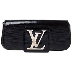 Louis Vuitton Black Electric Epi Leather Sobe Clutch