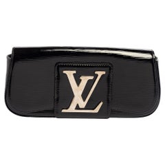 Louis Vuitton Black Electric Epi Leather Sobe Clutch