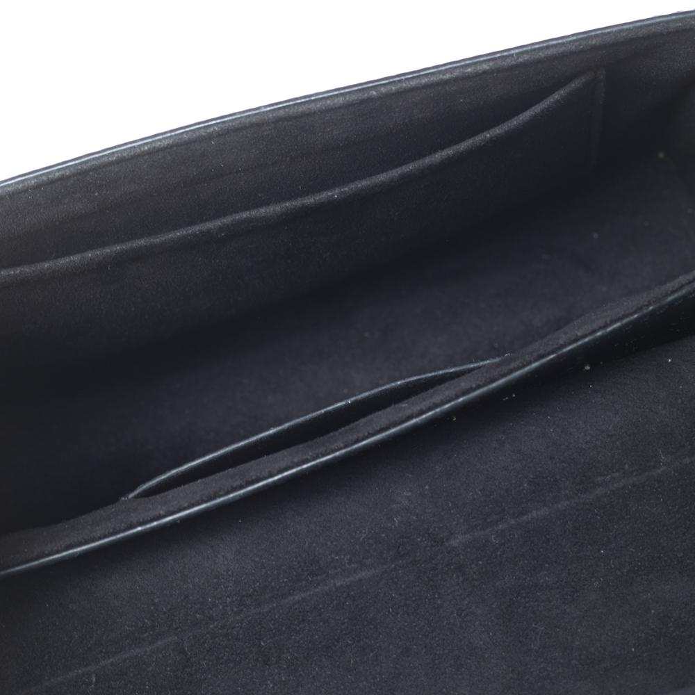 Louis Vuitton Black Electric Epi Leather Twist MM Bag 2