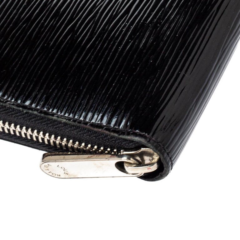 Louis Vuitton Black Electric Epi Leather Zippy Wallet 1