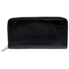 Louis Vuitton Black Epi Leather Trunk Multicartes Wallet For Sale at 1stDibs