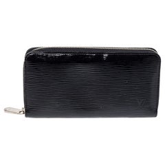 Louis Vuitton, Bags, Louis Vuitton Organizer De Voyage Travel Wallet Epi  Black Rare