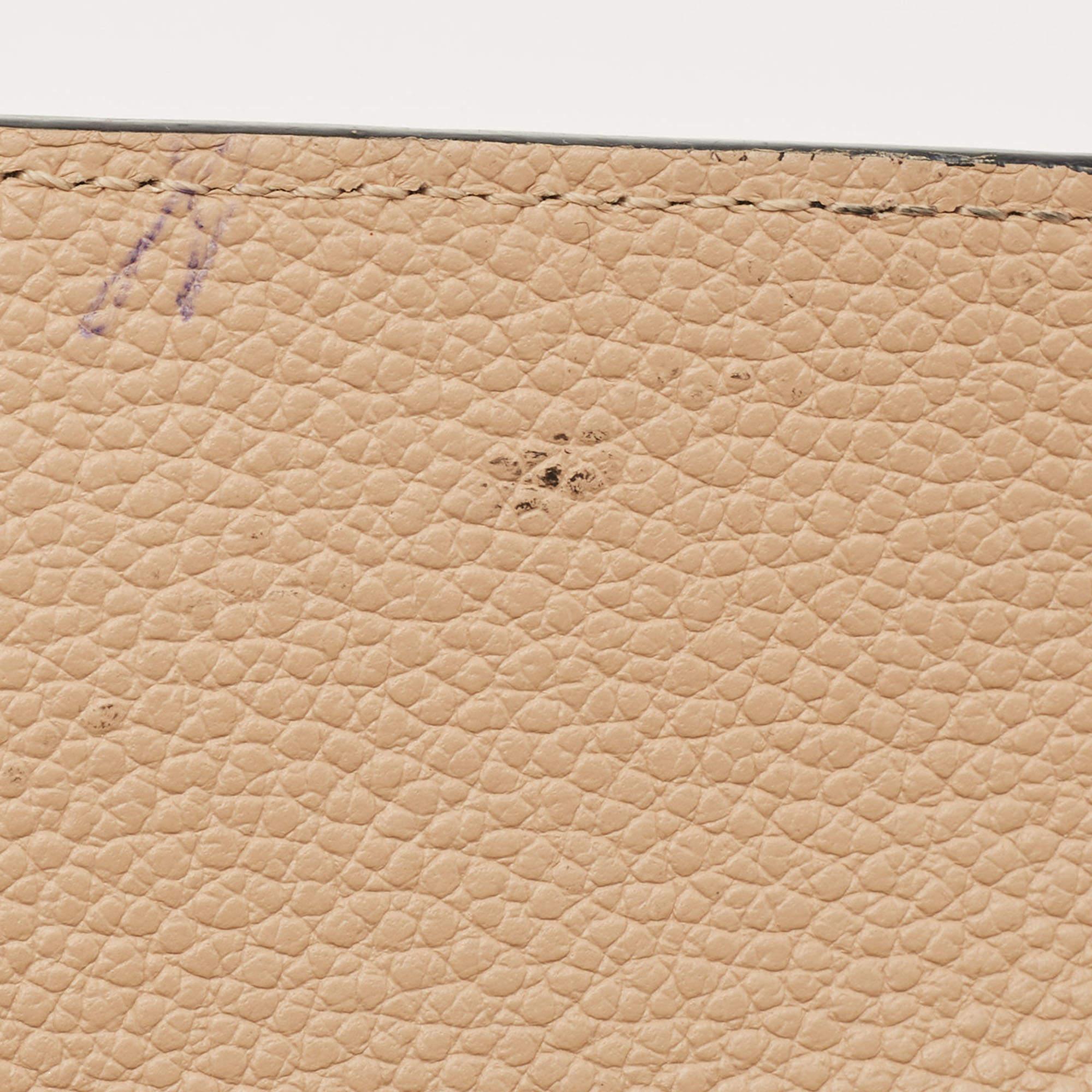 Louis Vuitton Black Empreinte Leather Josephine Wallet For Sale 5
