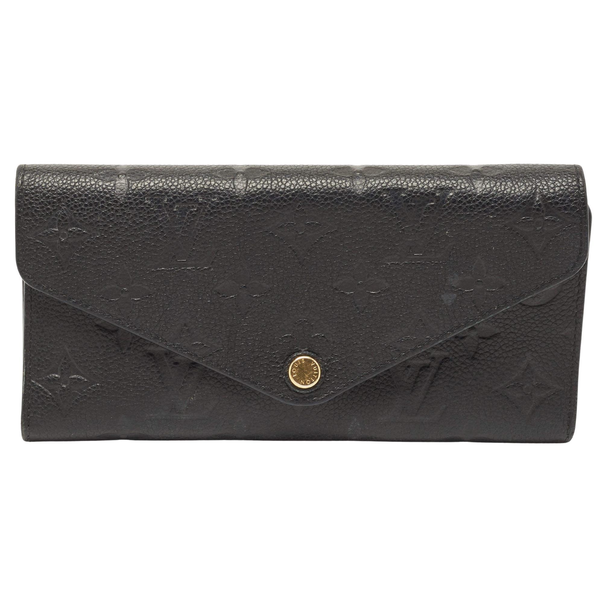 Louis Vuitton Black Wallets - 241 For Sale on 1stDibs  louis vuitton black  wallet women's, louis vuitton wallet black monogram, louis vuitton card  holder black