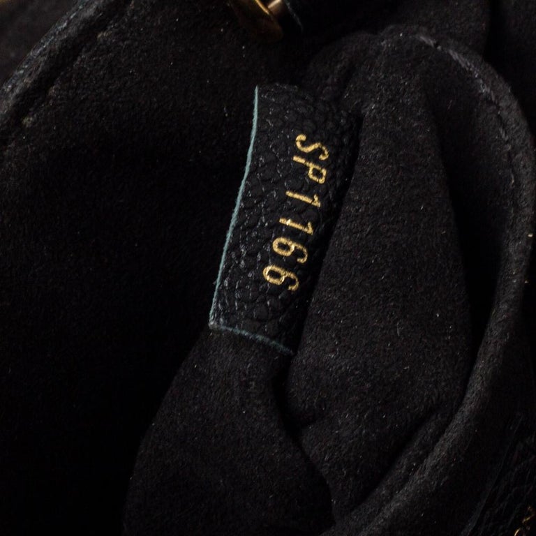 Louis Vuitton Black Monogram Empreinte Leather St Germain BB Bag - Yoogi's  Closet
