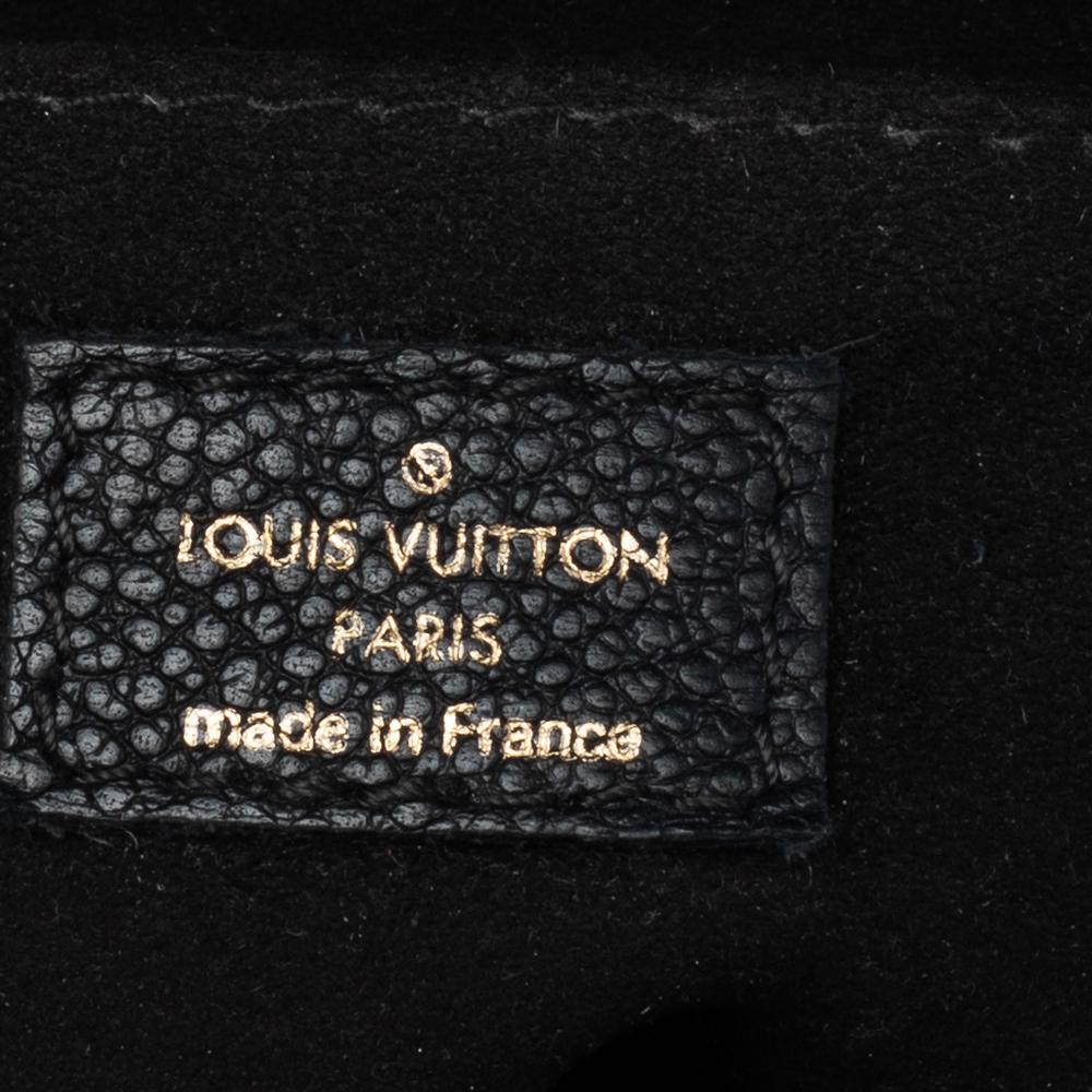 Louis Vuitton Black Empreinte Leather Saint Germain BB Bag In Good Condition In Dubai, Al Qouz 2