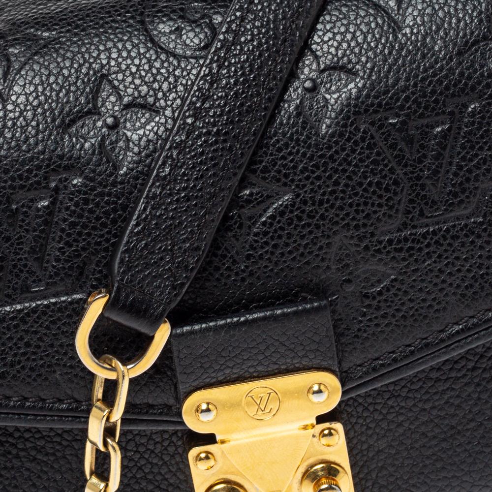 Louis Vuitton Schwarz Empreinte Leder Saint Germain BB Tasche 2