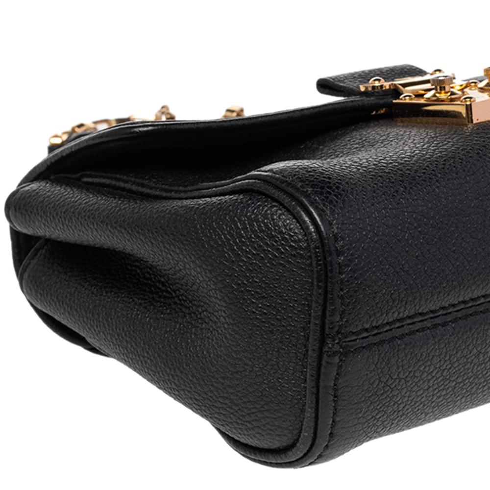 Women's Louis Vuitton Black Empreinte Leather Saint Germain BB Bag