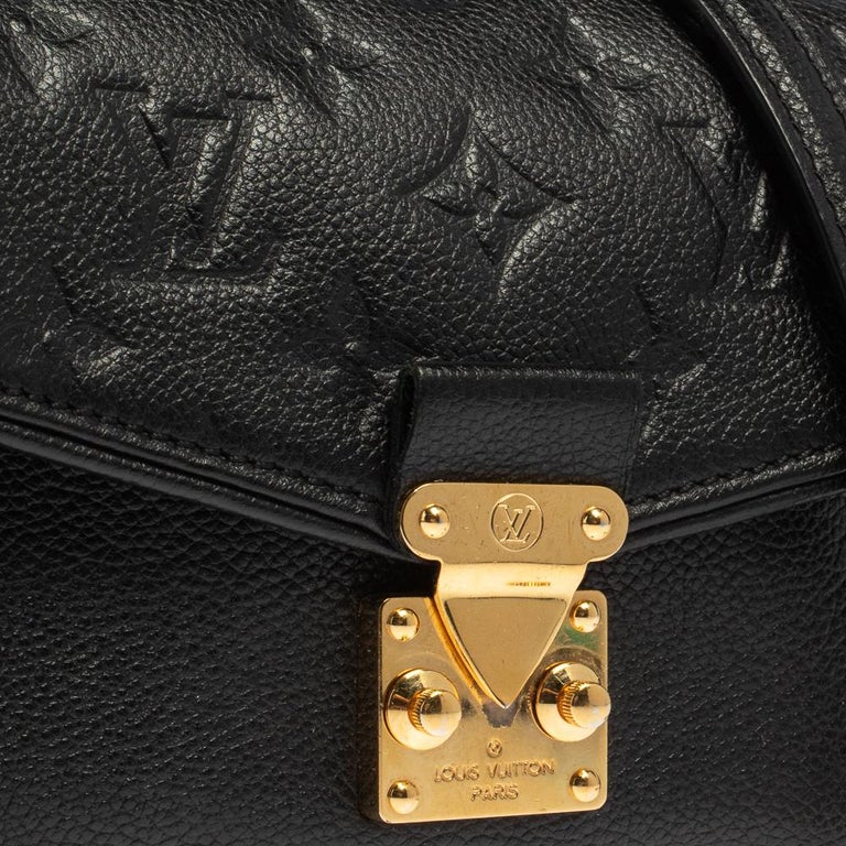 Louis Vuitton Black Empreinte Leather Saint Germain BB Bag at 1stDibs