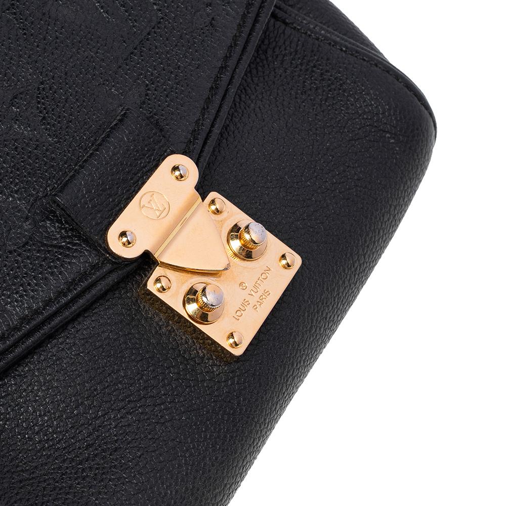 Louis Vuitton Black Empreinte Leather Saint Germain BB Bag 2