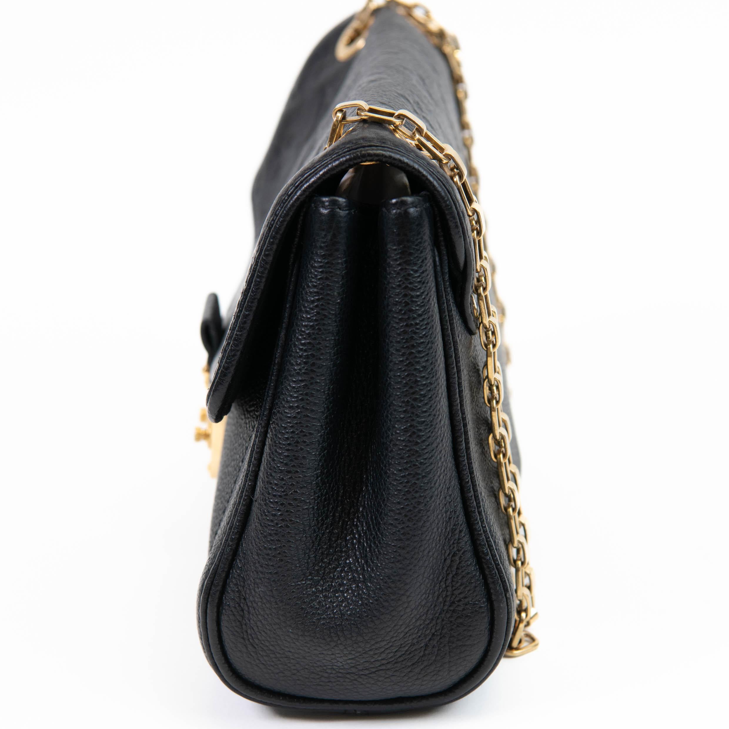 Women's or Men's Louis Vuitton Black Empreinte Leather Saint Germain PM