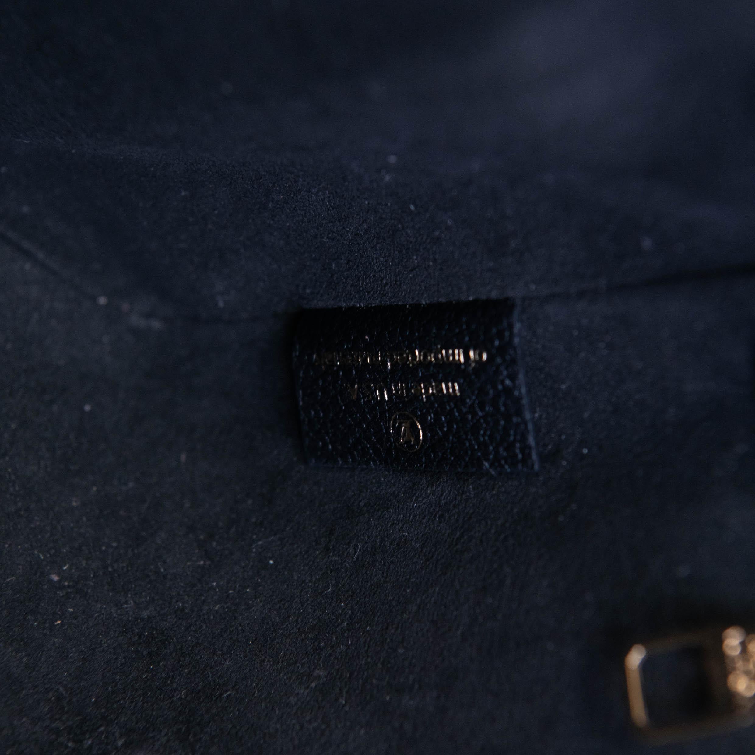 Louis Vuitton Black Empreinte Leather Saint Germain PM 4