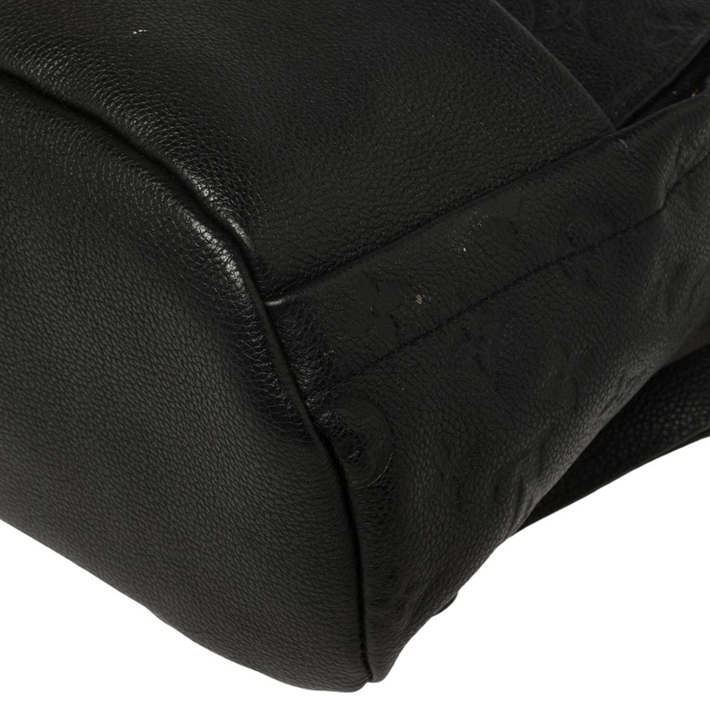 Louis Vuitton Black Empreinte Leather Sorbonne Backpack 3