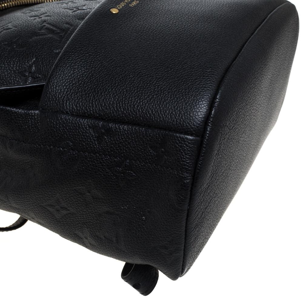 Louis Vuitton Black Empreinte Leather Sorbonne Backpack 1
