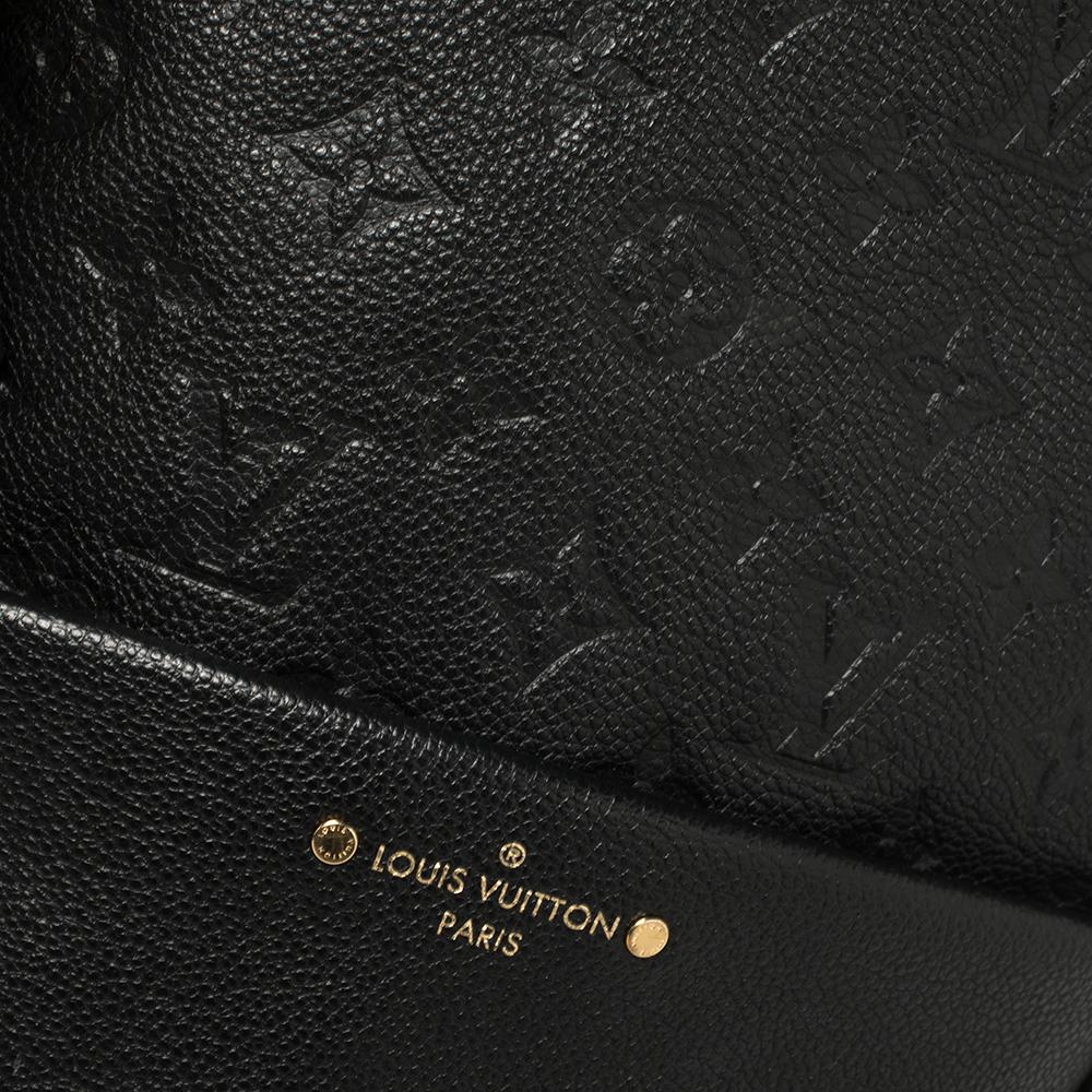 Louis Vuitton Black Empreinte Leather Sorbonne Backpack 1