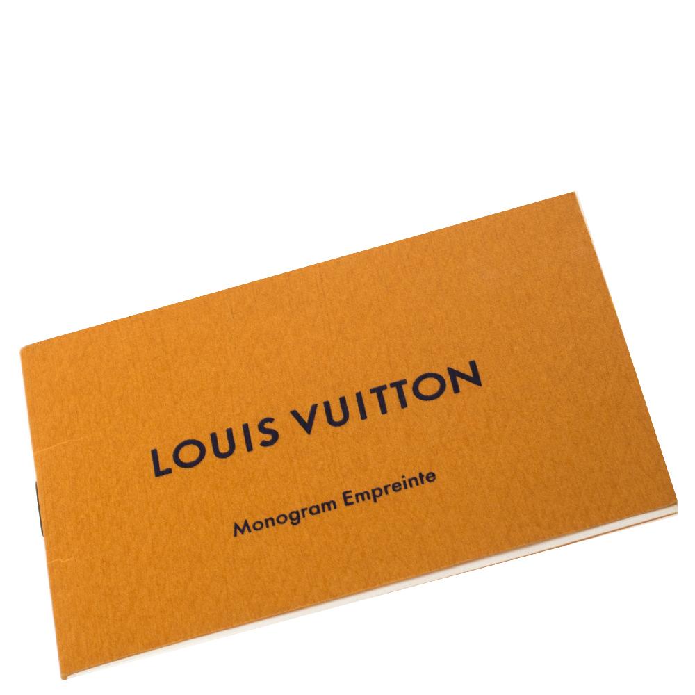 Louis Vuitton Black Empreinte Leather Sorbonne Backpack 2
