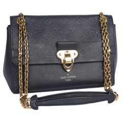 Louis Vuitton Black Empreinte Leather Vavin PM Black Crossbody Bag