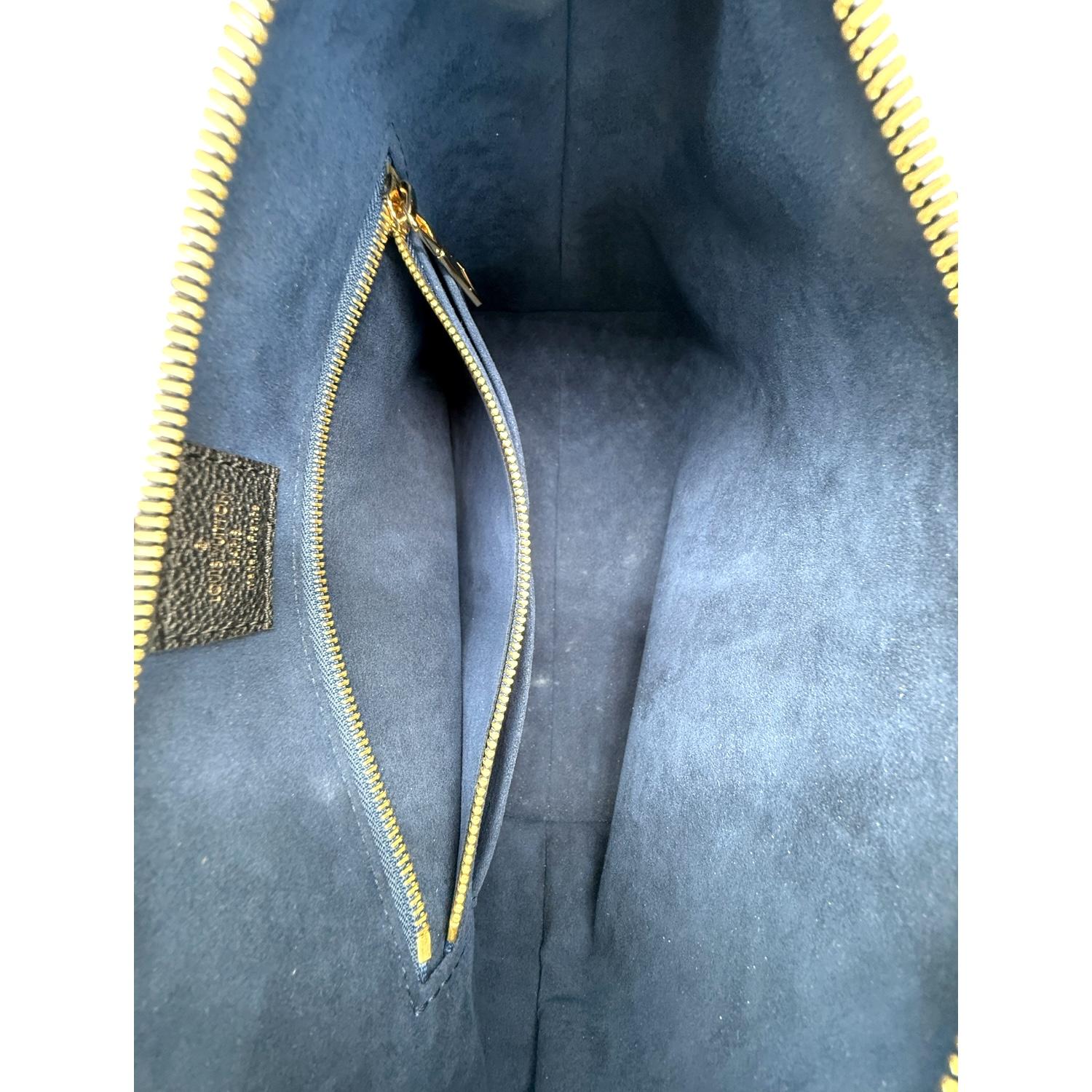 Louis Vuitton Black Empreinte Monogram Giant CarryAll PM Hobo 3