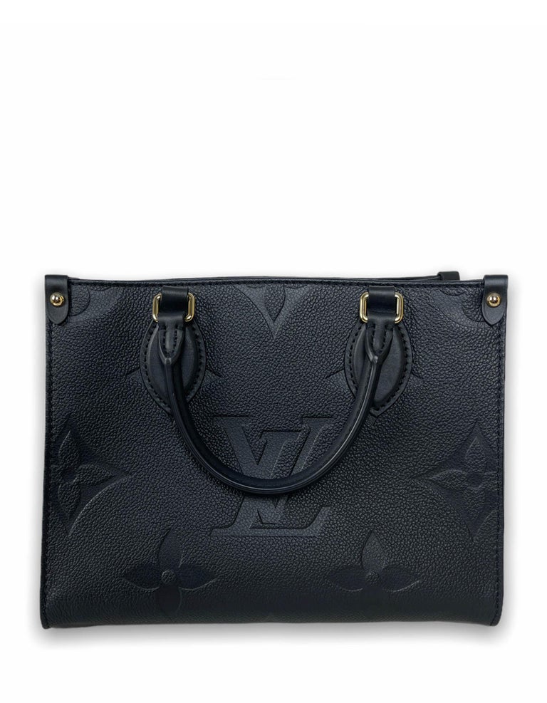 Louis Vuitton Black Empreinte Monogram Giant Onthego PM Crossbody