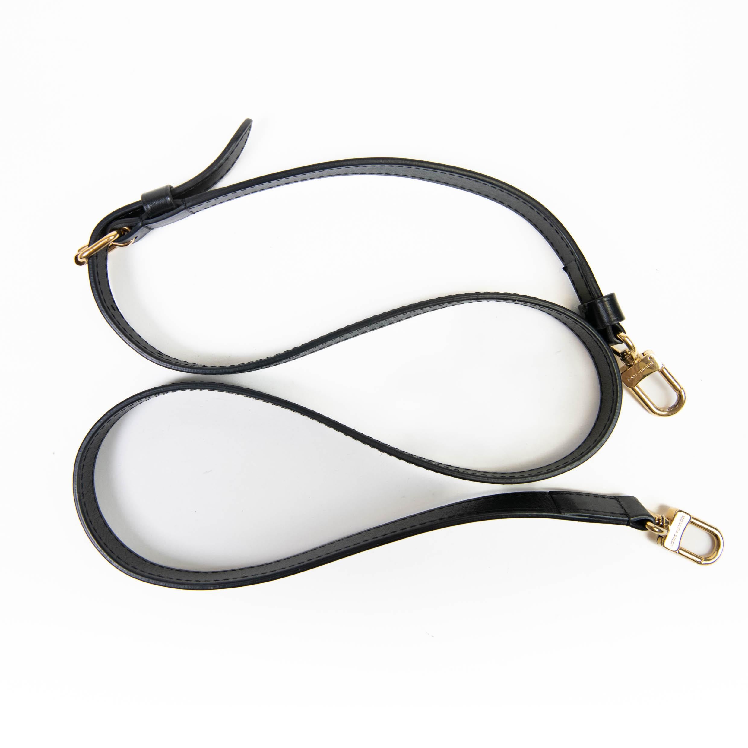 Louis Vuitton Black Empreinte Monogram Leather Giant Speedy Bandouliere 25 For Sale 5