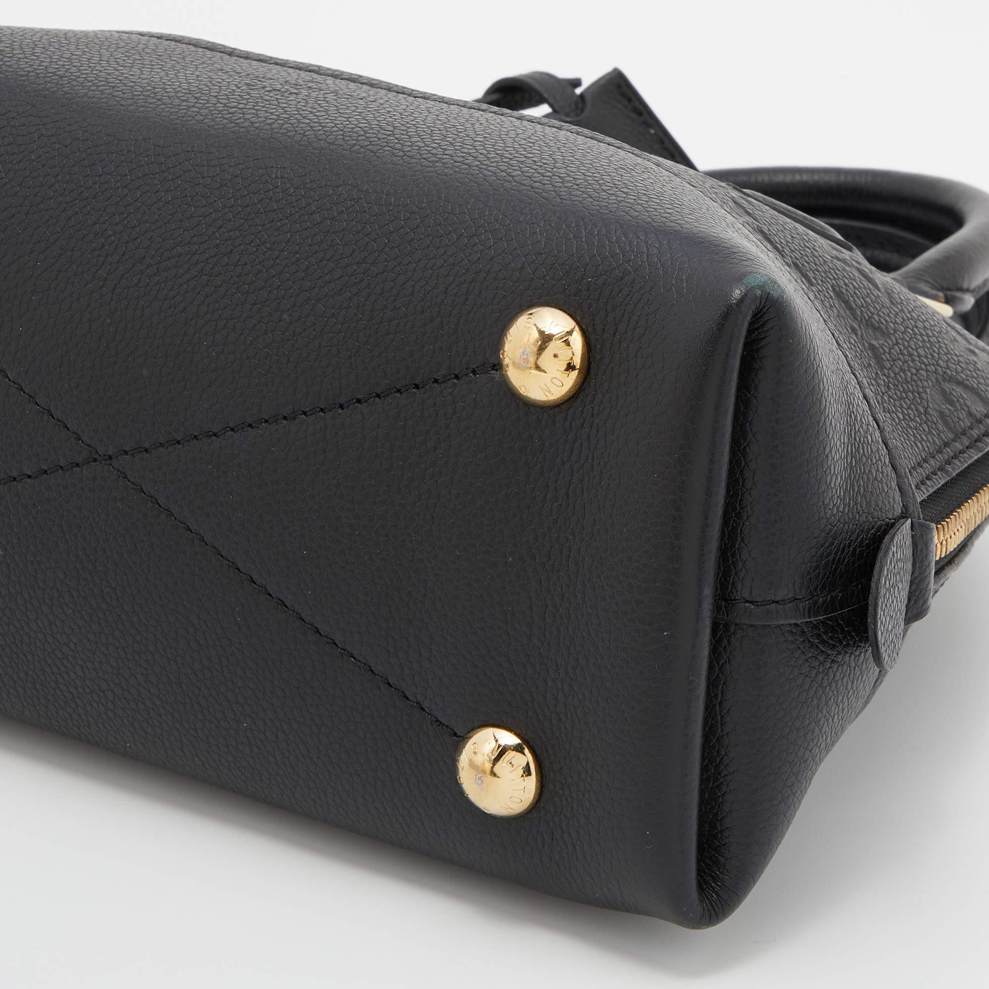Louis Vuitton Black Empreinte Monogram Leather Neo Alma BB Bag 7