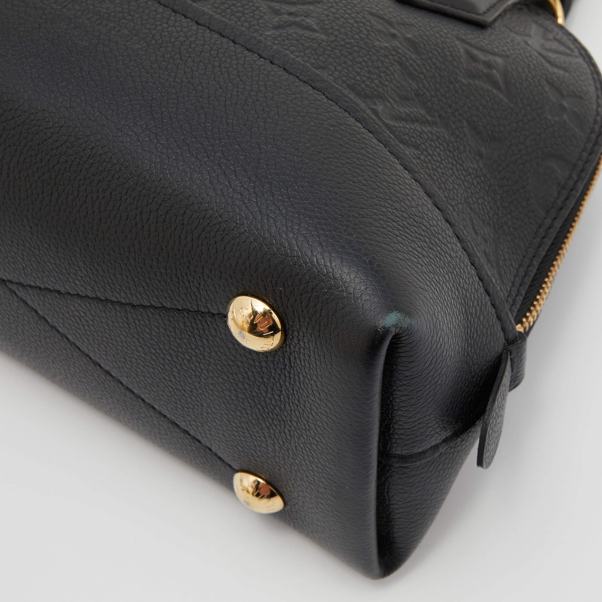 Louis Vuitton Black Empreinte Monogram Leather Neo Alma BB Bag 8