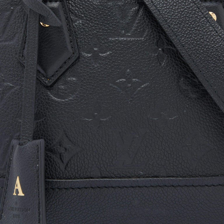 Louis Vuitton Black Empreinte Monogram Leather Neo Alma BB Bag at 1stDibs