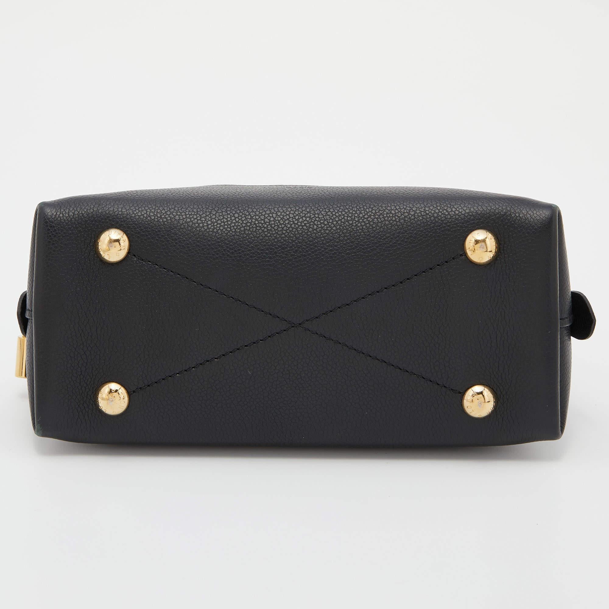 Louis Vuitton Black Empreinte Monogram Leather Neo Alma BB Bag 2