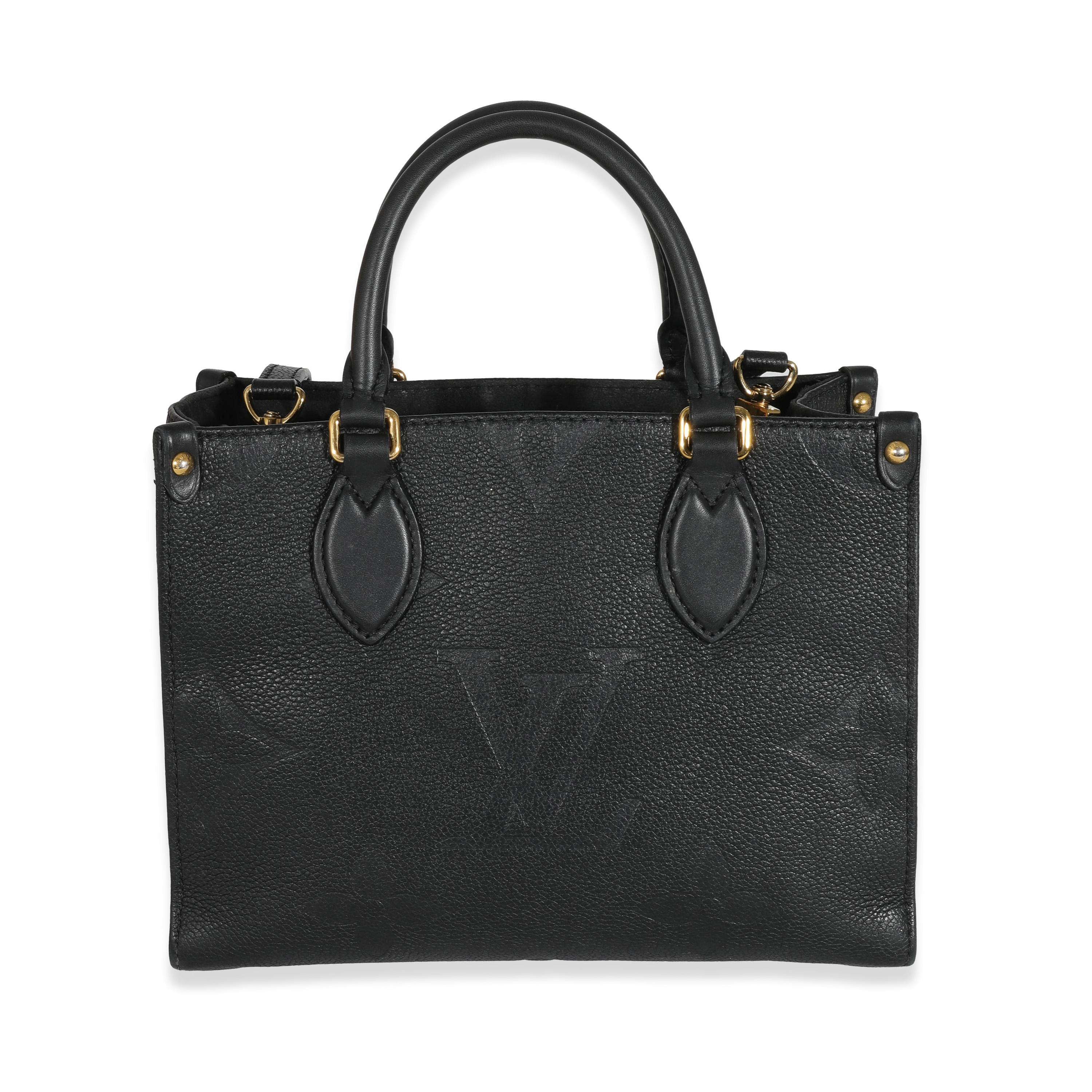 Louis Vuitton Black Empreinte Onthego PM 5