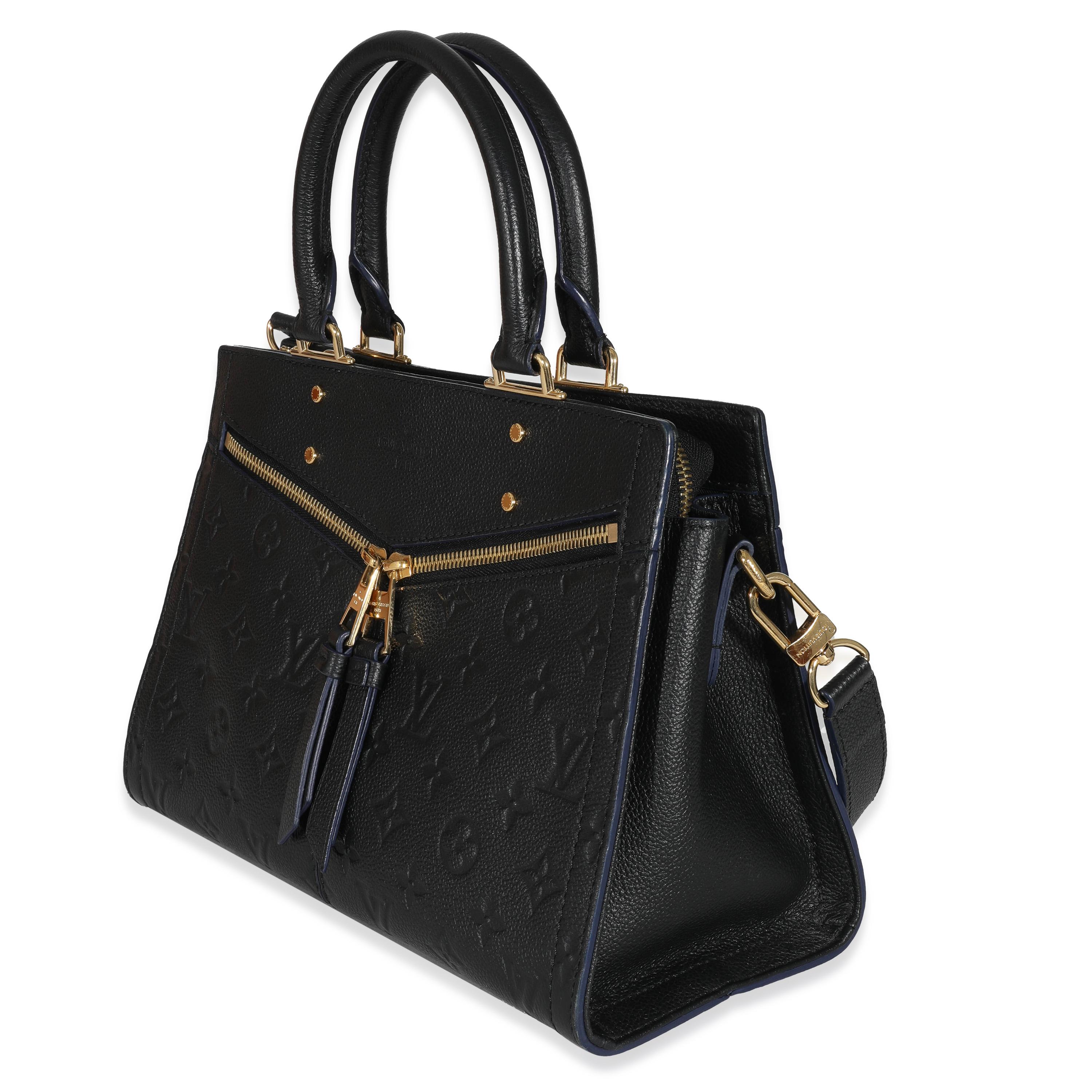 Louis Vuitton Black Empreinte Sully PM For Sale 2