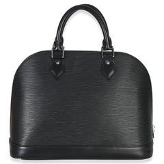 Louis Vuitton Black Epi Alma PM