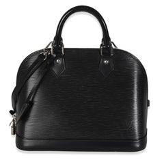 Louis Vuitton Black Epi Alma PM