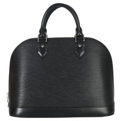 Louis Vuitton Black Epi Alma PM