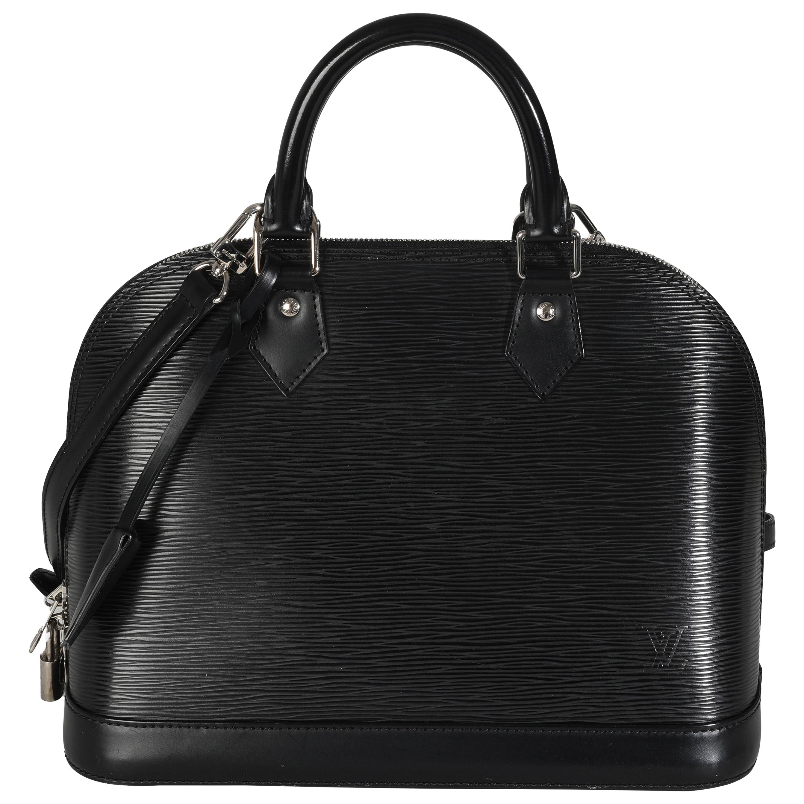 Louis Vuitton Negro Epi Alma PM en venta