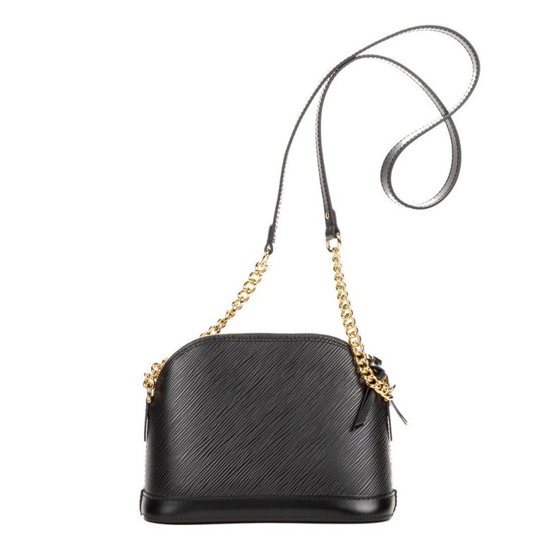 Louis Vuitton Black Epi Chain Mini Alma For Sale at 1stDibs alma