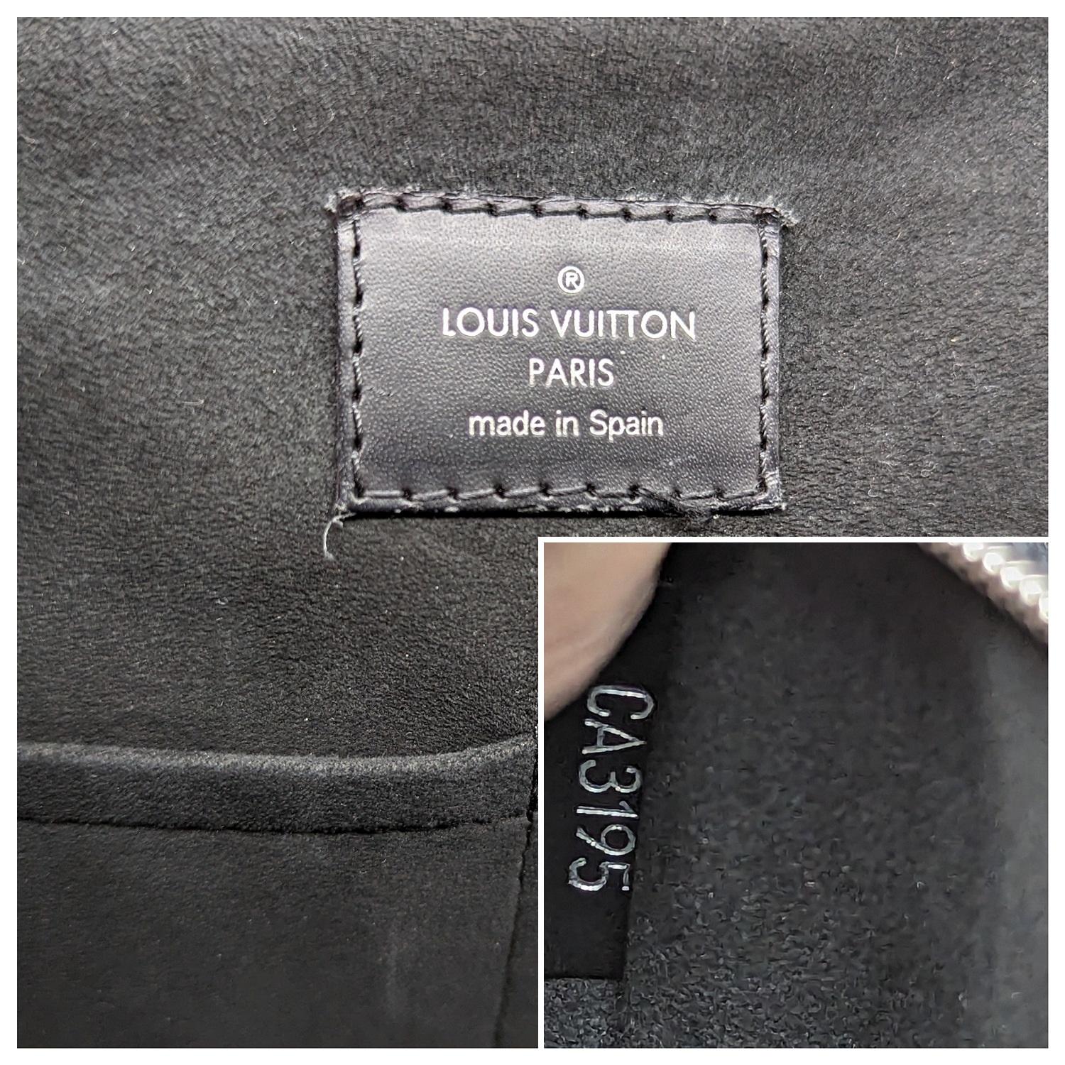 Louis Vuitton Black EPI Cluny BB Top Handle Bag 3